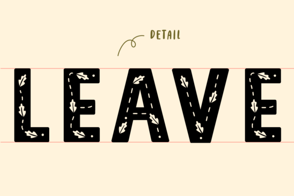 Autumn Season Font - Preview 1