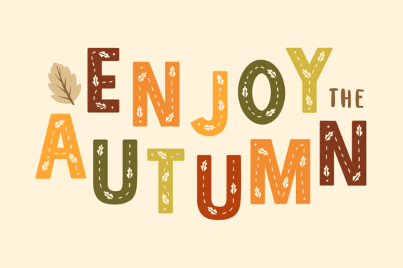 Autumn Season Font - Preview 3