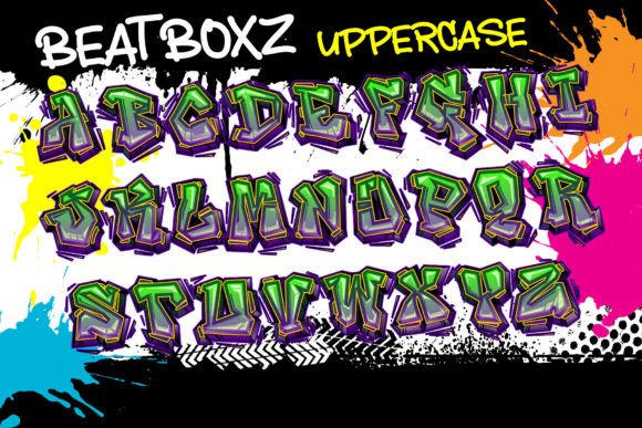 Beat Boxz Font - Preview 6