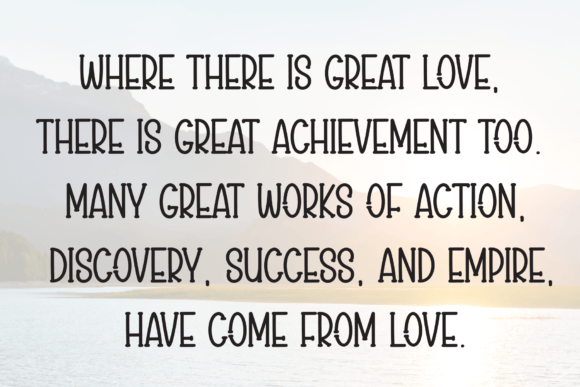 Best Timing Font - Preview 5