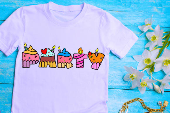 Birthday Cake Font - Preview 4