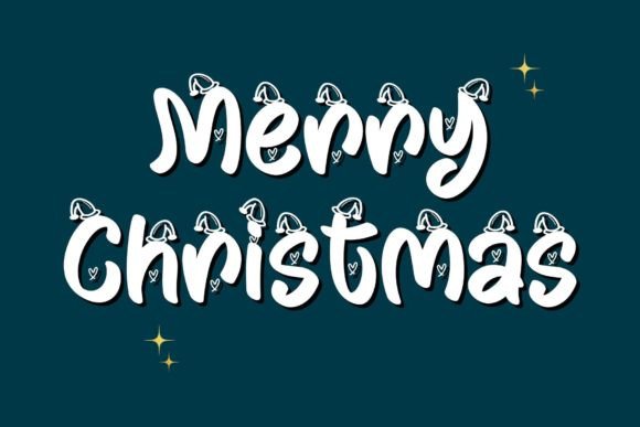 Christmas July Font - Preview 1
