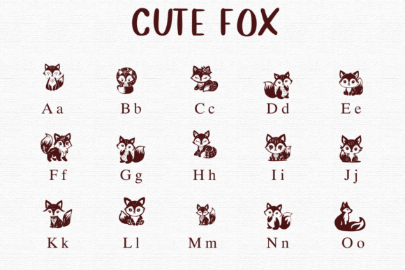 Cute Fox Font - Preview 1