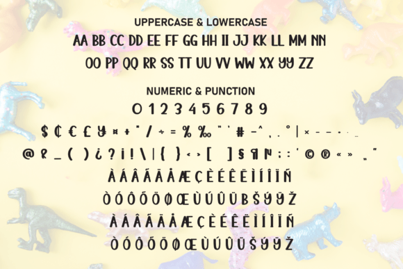 Dinosaur Font - Preview 6