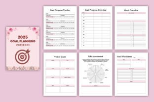 Editable 2025 Goal Planning Workbook Graphic by KDP GALLERY · Creative ...