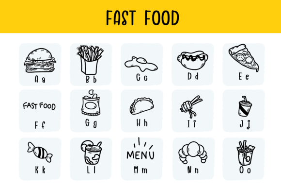 Fast Food Font - Preview 1