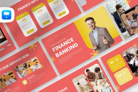 Finance Banking Keynote Template