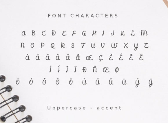 Garapid Font PNG with transparent background - Preview 4