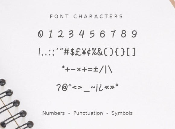 Garapid Font PNG with transparent background - Preview 6