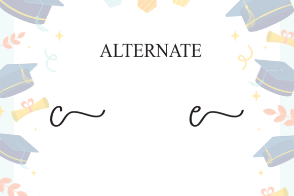 Graduate Font - Preview 6
