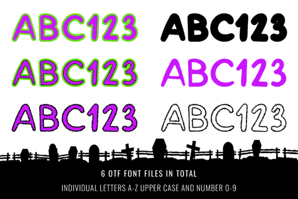 Halloween Kids Font - Preview 1