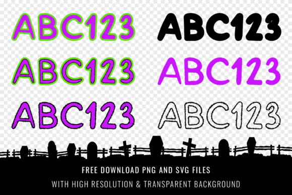 Halloween Kids Font - Preview 2