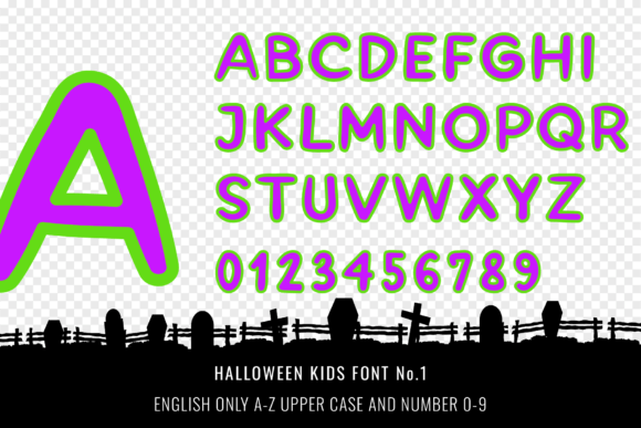 Halloween Kids Font - Preview 3