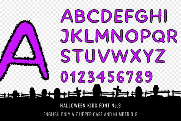 Halloween Kids Font - Preview 5