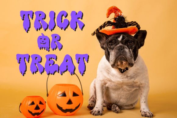 Halloween Retro Font PNG with transparent background - Preview 1