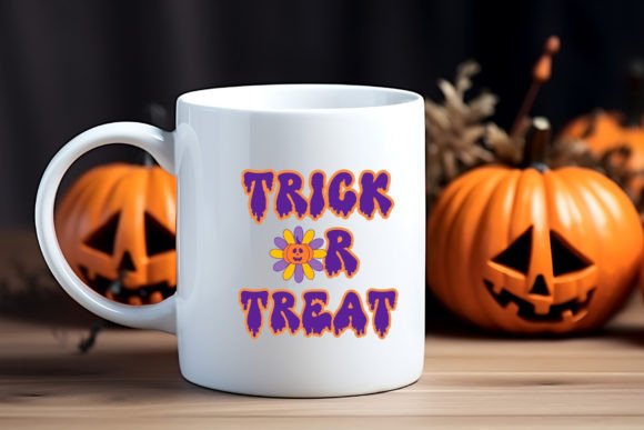 Halloween Retro Font PNG with transparent background - Preview 6