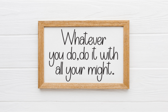 Handwriting Font - Preview 2
