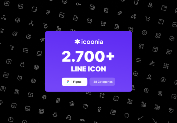 Icoonia - 2.700+ Vector Icon | Line Styl