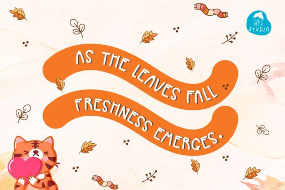 Lovelycool Font PNG with transparent background - Preview 2