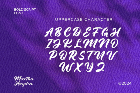 Martha Hayden Font PNG with transparent background - Preview 4