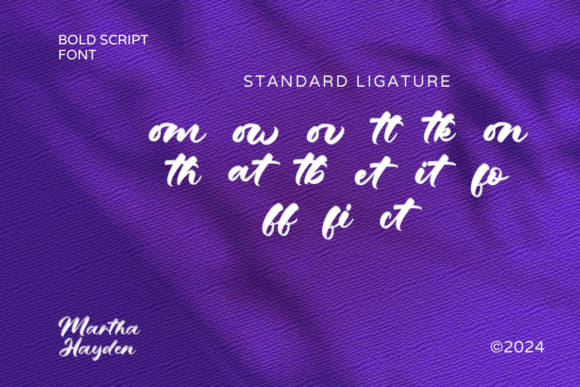 Martha Hayden Font PNG with transparent background - Preview 6