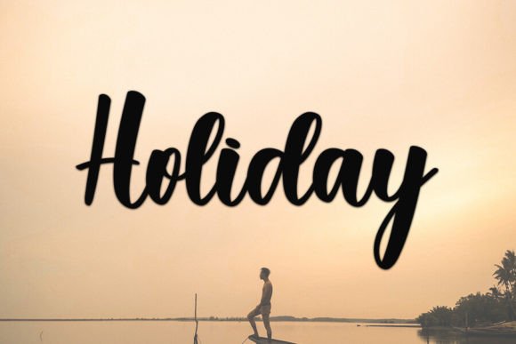 Nature Explorer Font PNG with transparent background - Preview 1