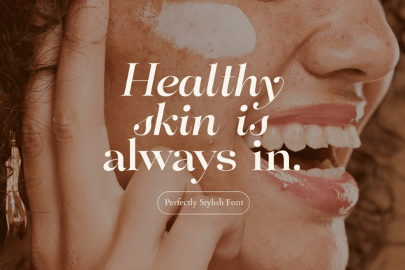 Perfectly Stylish Font PNG with transparent background - Preview 1