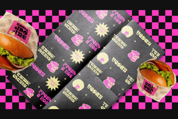 Pork Belly Font PNG with transparent background - Preview 4