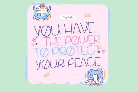 Rollerpop Font PNG with transparent background - Preview 3