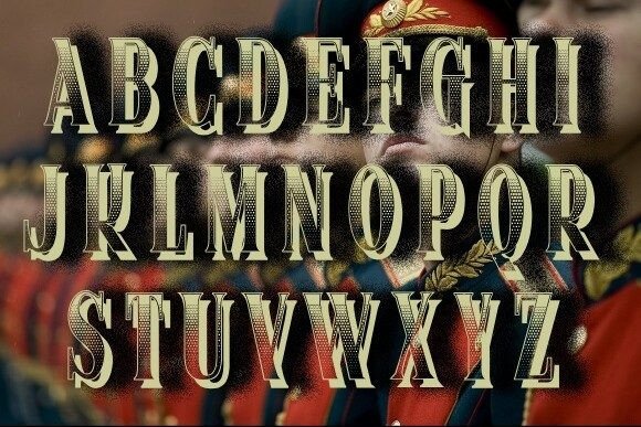 Army Guys Font - Preview 3