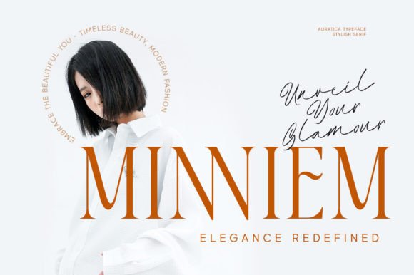 Auratica Typeface Font - Preview 1