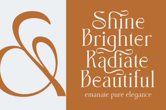 Auratica Typeface Font - Preview 4