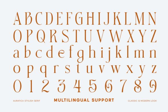 Auratica Typeface Font - Preview 6