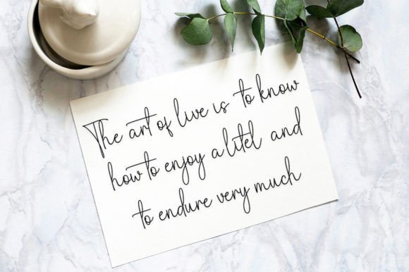 Authentic Bluster Font - Preview 2