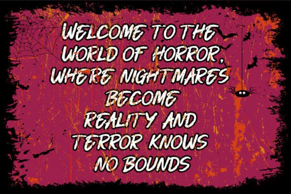 Bendrad Font - Preview 1