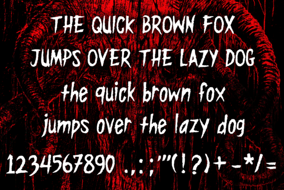Black Metal Goat Font - Preview 3