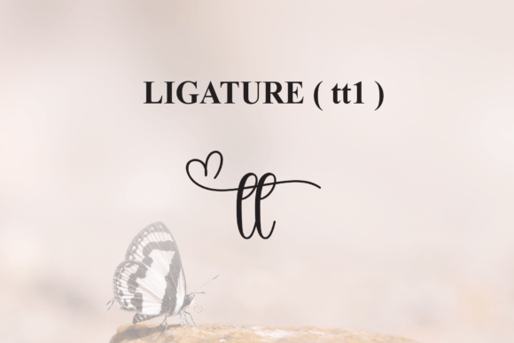 Butterfly Font - Preview 6
