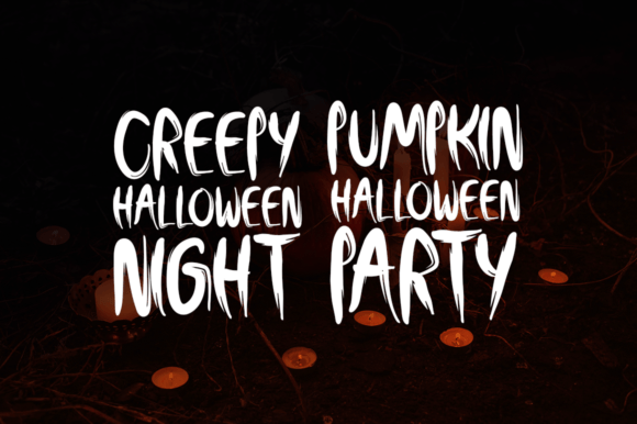 Creepfest Font PNG with transparent background - Preview 1
