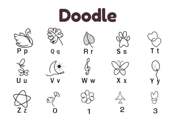 Doodle Font - Preview 2