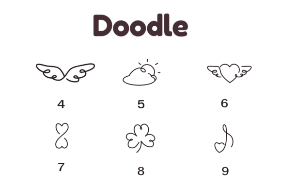 Doodle Font - Preview 3