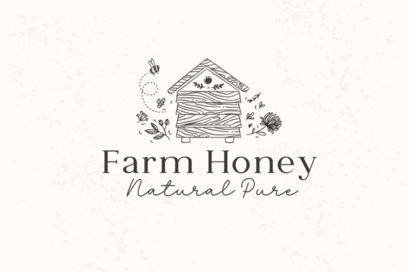 Flower & Honey Font PNG with transparent background - Preview 1