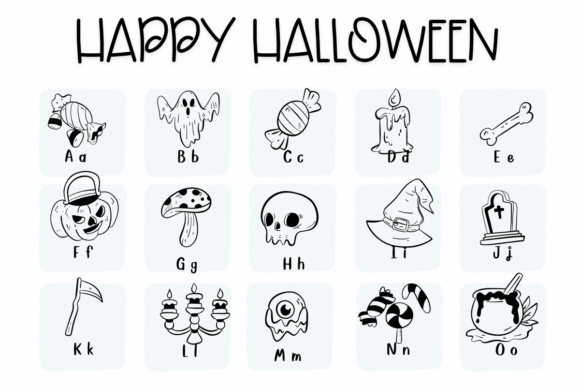 Happy Halloween Font - Preview 1