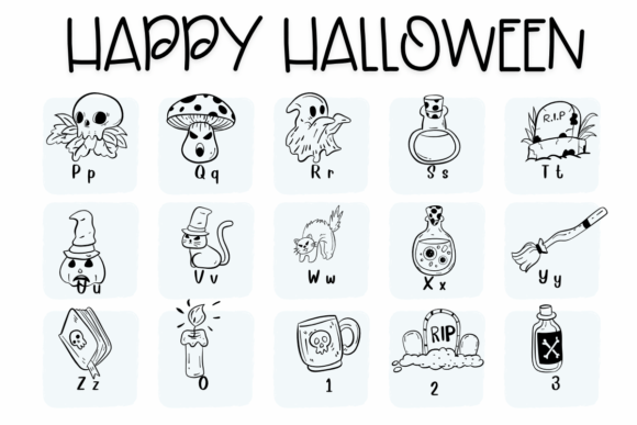 Happy Halloween Font - Preview 2