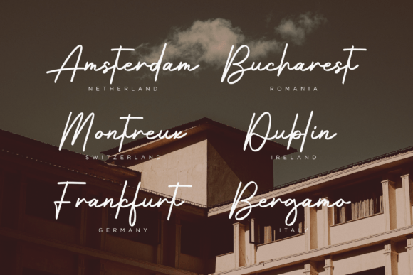 Hillstadts Signature Font - Preview 3
