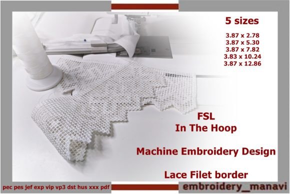 Lace Filet Border