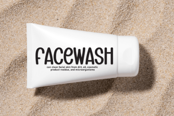 Milky Yoghurt Font PNG with transparent background - Preview 1