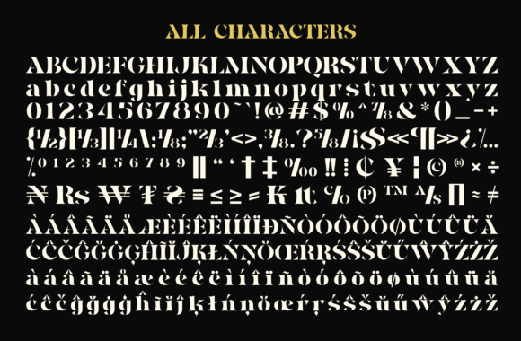 Nolex Font font preview - 5