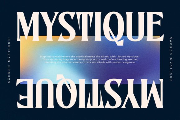 Norique Font PNG with transparent background - Preview 6