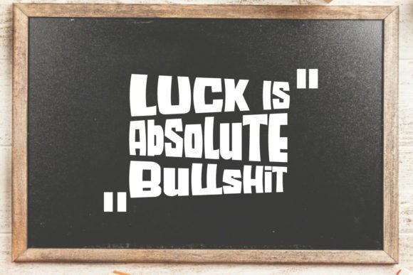 Over Thinking Font PNG with transparent background - Preview 3