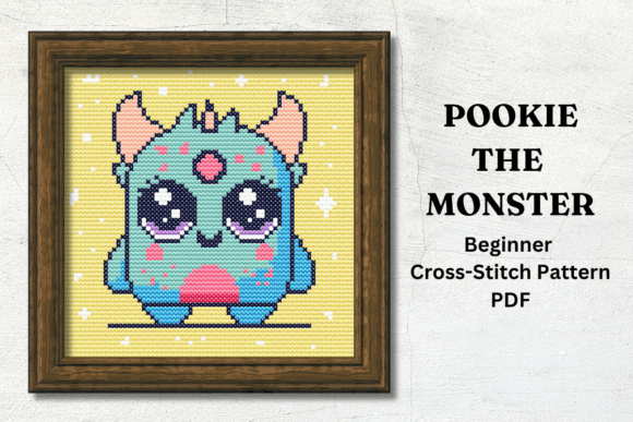 Pookie the Kawaii Monster Pattern 1